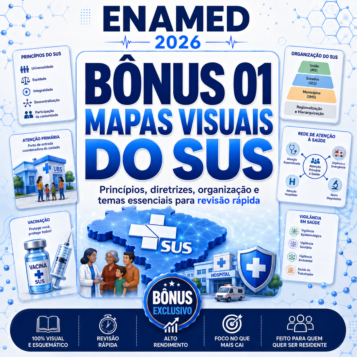 Mapas Visuais do SUS